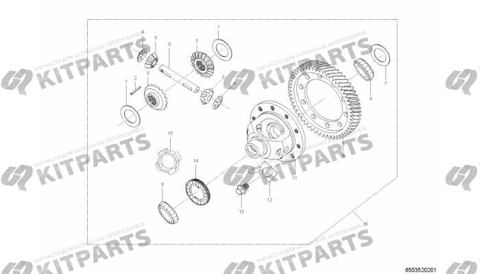 Дифференциал Lifan Solano 2