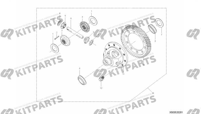 Дифференциал Lifan X50