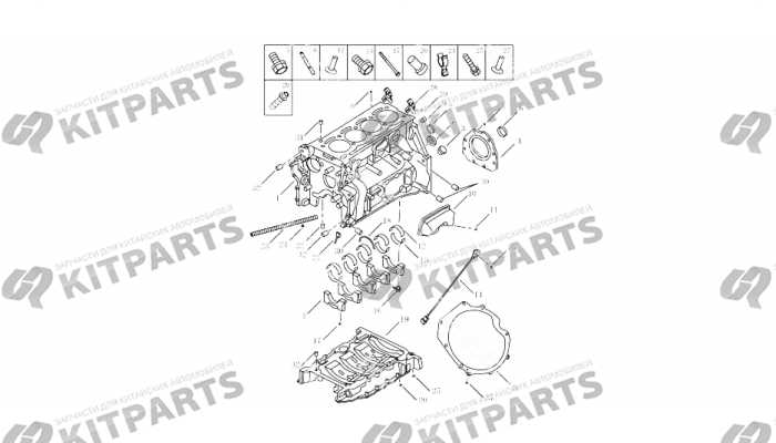 Блок цилиндров [JLE-4G18TD-B06] Geely Atlas