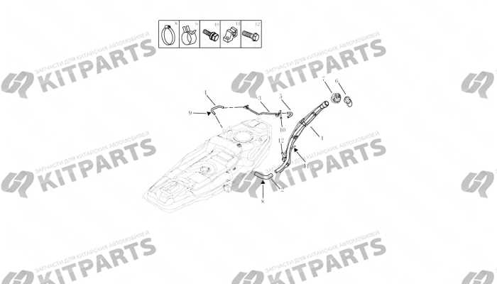 FUEL FILLING PIPE Geely Emgrand X7