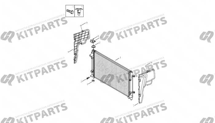 RADIATOR Geely Emgrand X7