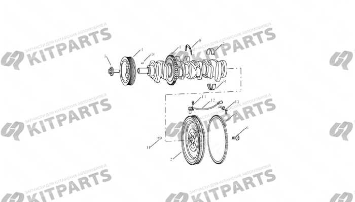 CRANKSHAFT Geely Emgrand X7