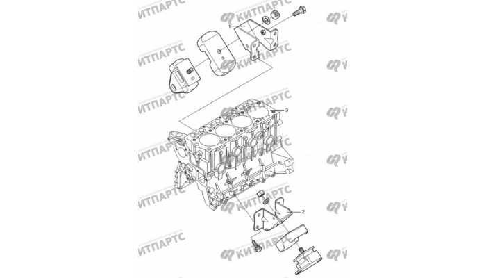 Кронштейны двигателя Great Wall Safe (SUV G5)