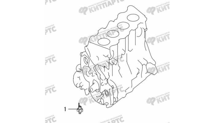 Датчик давления масла Great Wall Hover H5