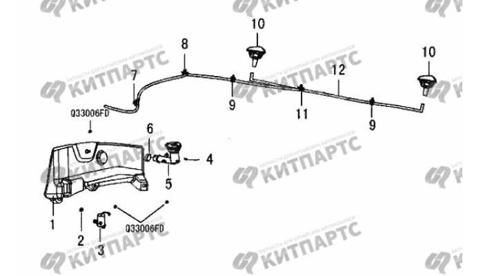 Омыватель Great Wall Wingle 3