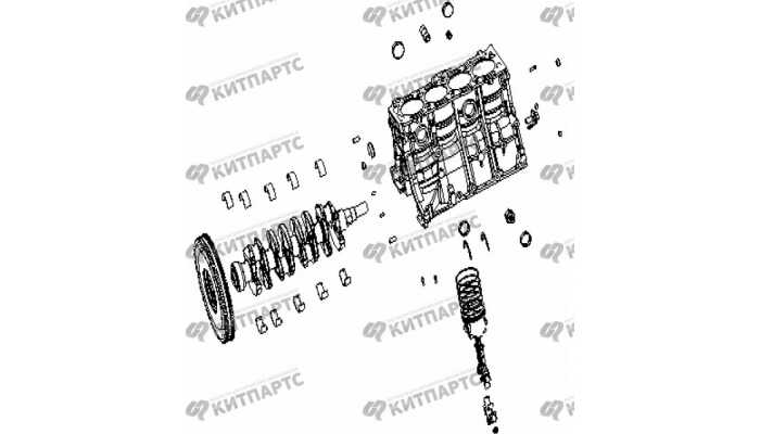 Блок цилиндров в сборе Geely Otaka (CK)